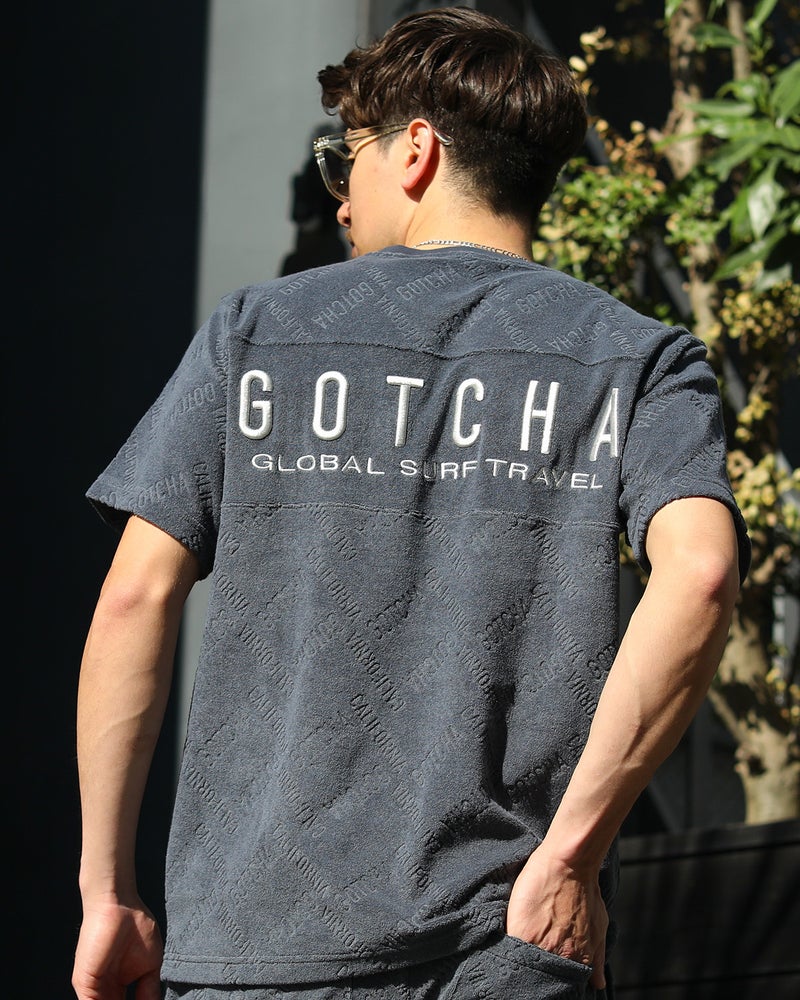 チャコール：180cm/70kg(Lサイズ着用)