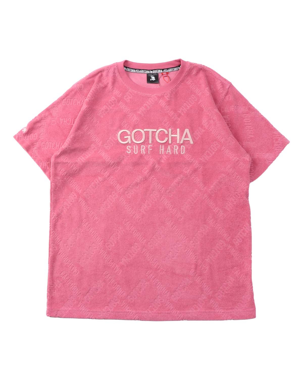 GOTCHA] ロゴ 総柄 切替 パイル T | PEET ONLINE STORE