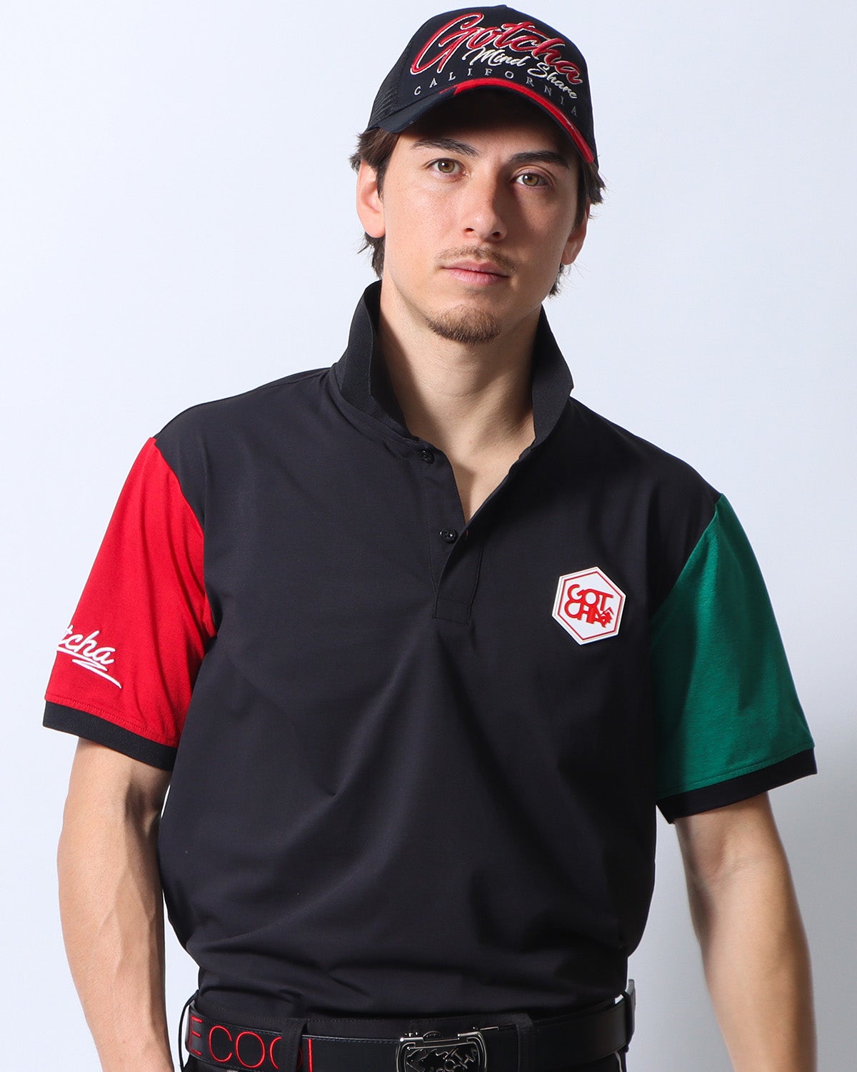 ブラック：180cm/70kg(Lサイズ着用)