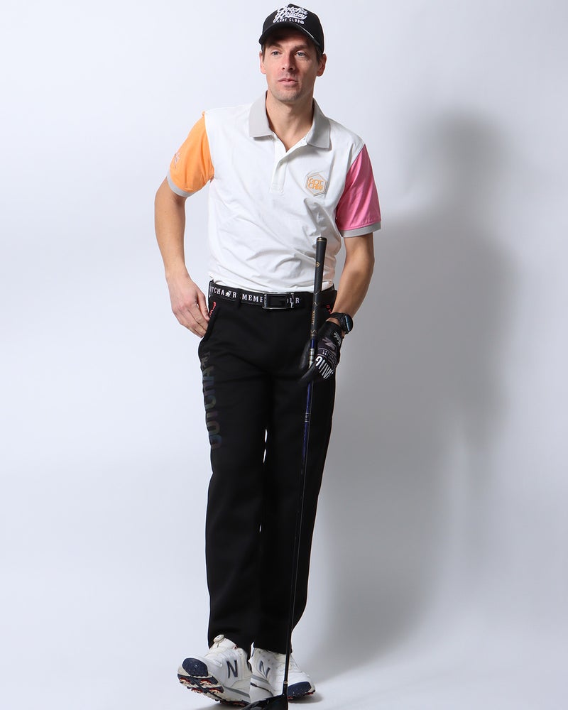 ホワイト：183cm/70kg(Lサイズ着用)