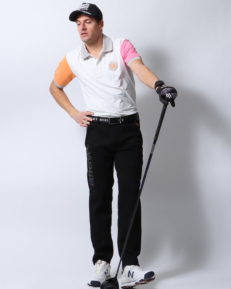 ホワイト：183cm/70kg(Lサイズ着用)