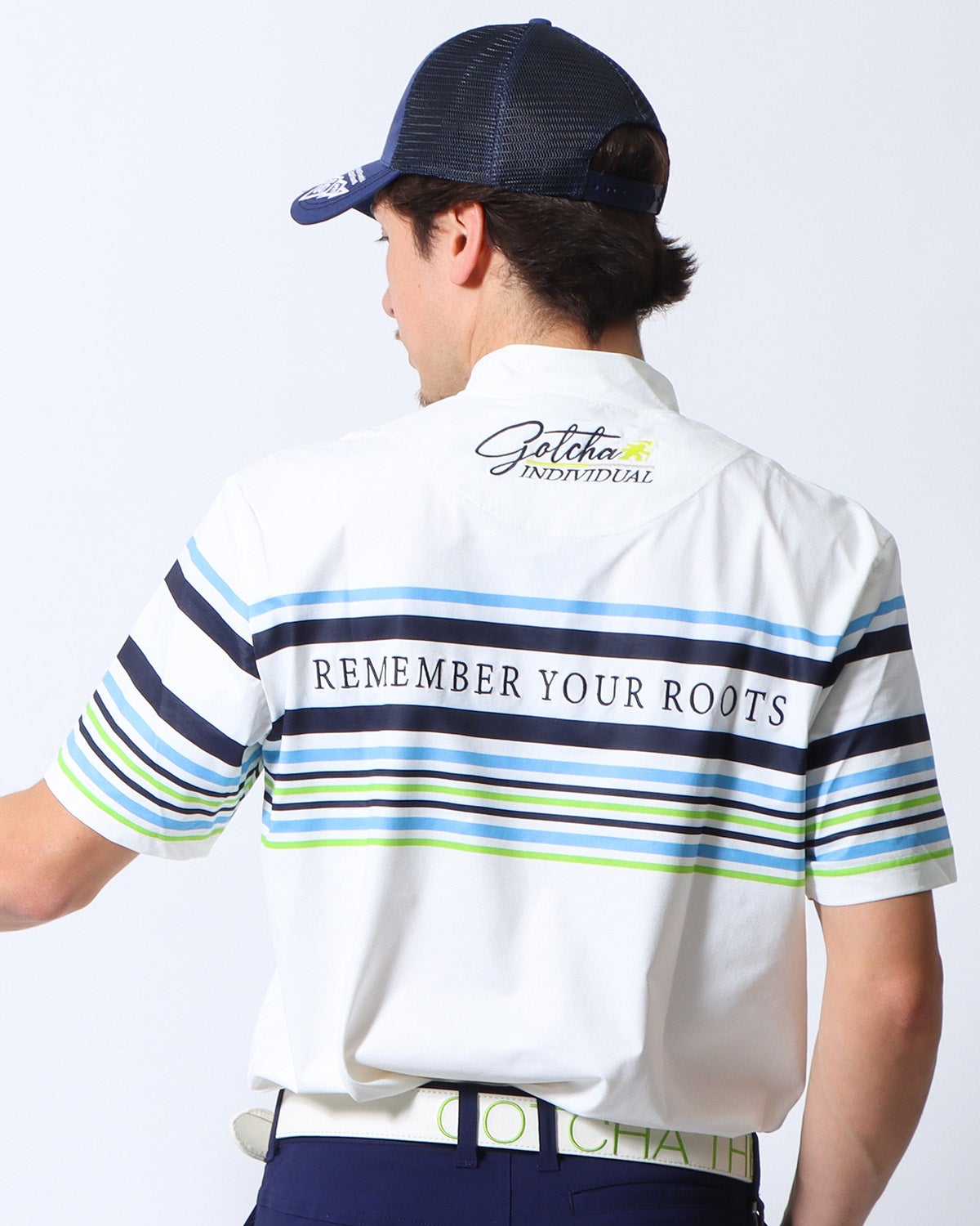 ホワイト：180cm/70kg(Lサイズ着用)