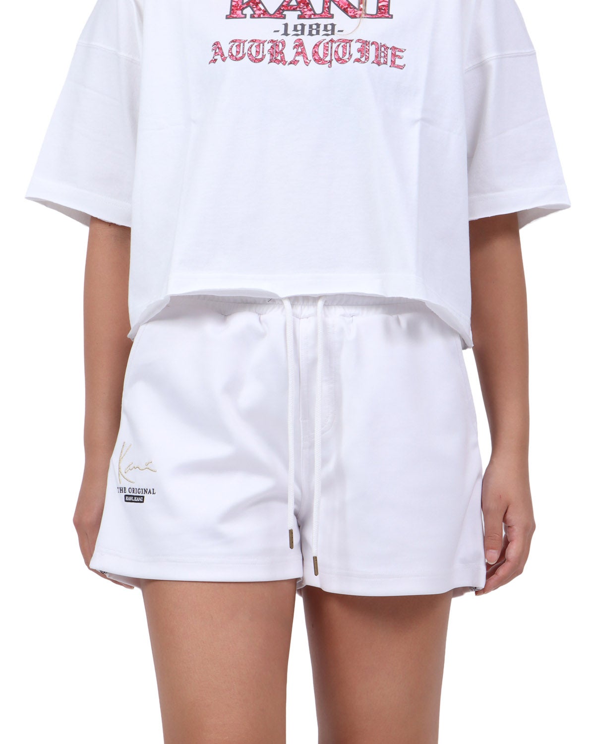 ホワイト：167cm(Mサイズ着用)