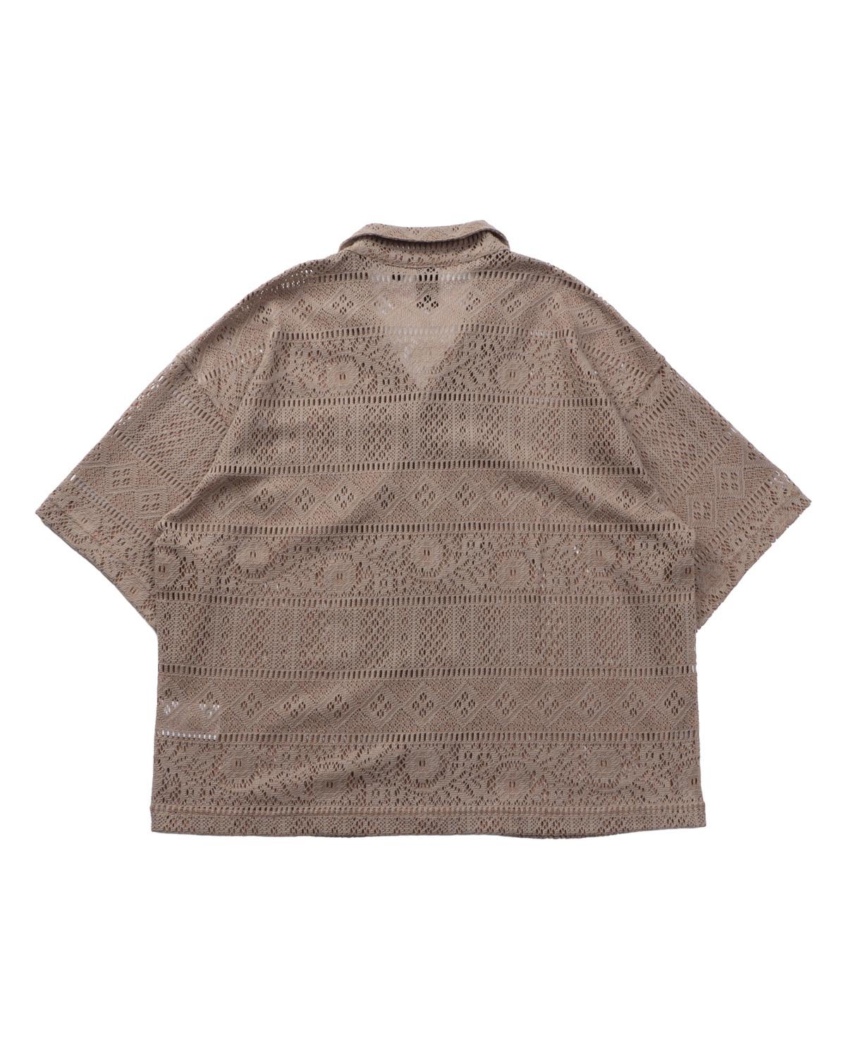 Karl Kani] ドロップショルダー 半袖 ニット シャツ | PEET ONLINE STORE