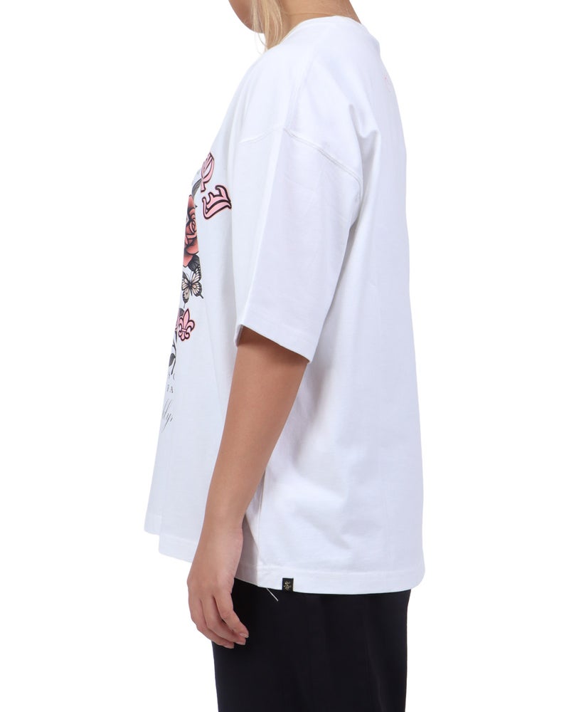 ホワイト：167cm(Lサイズ着用)