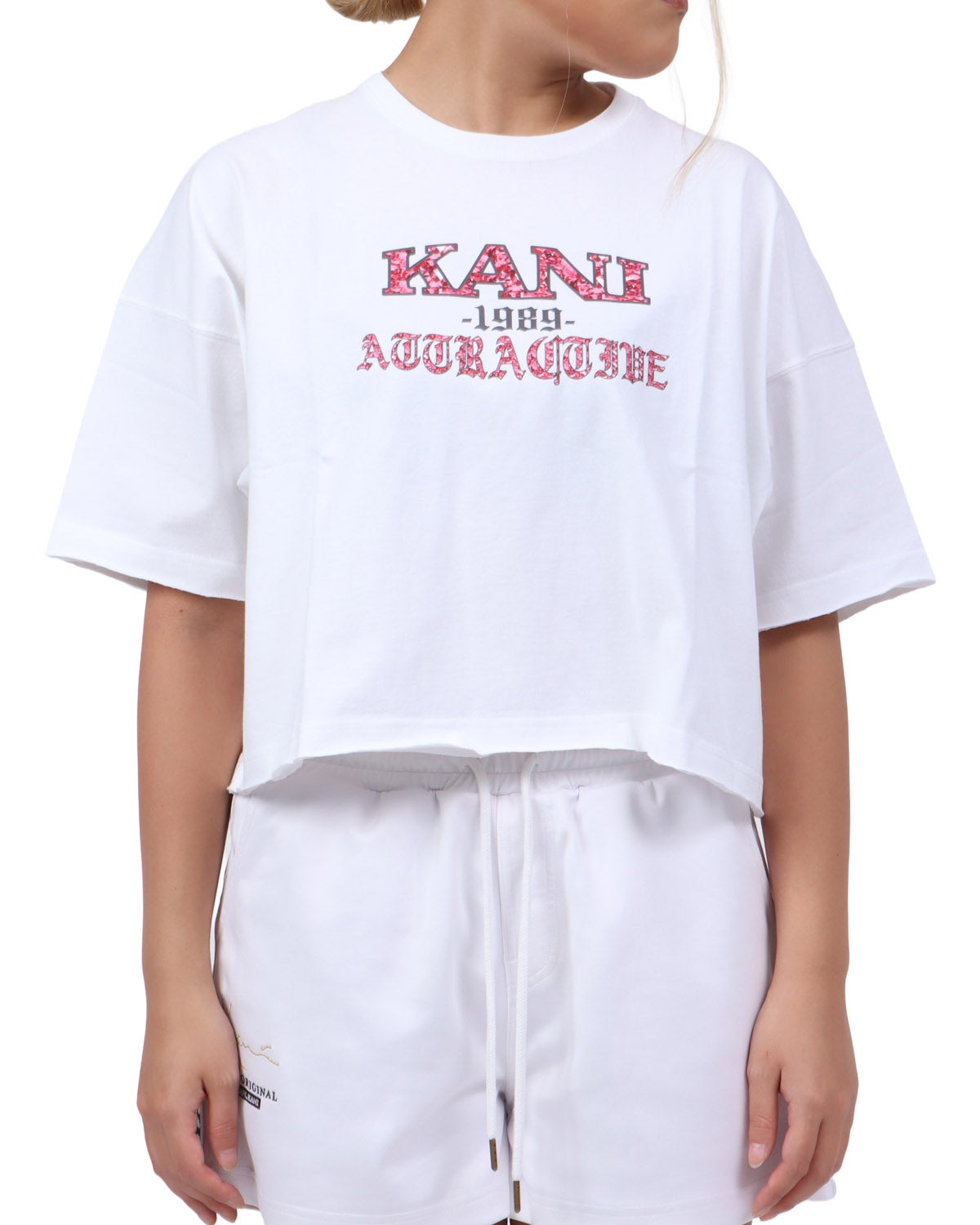 ホワイト：167cm(Lサイズ着用)