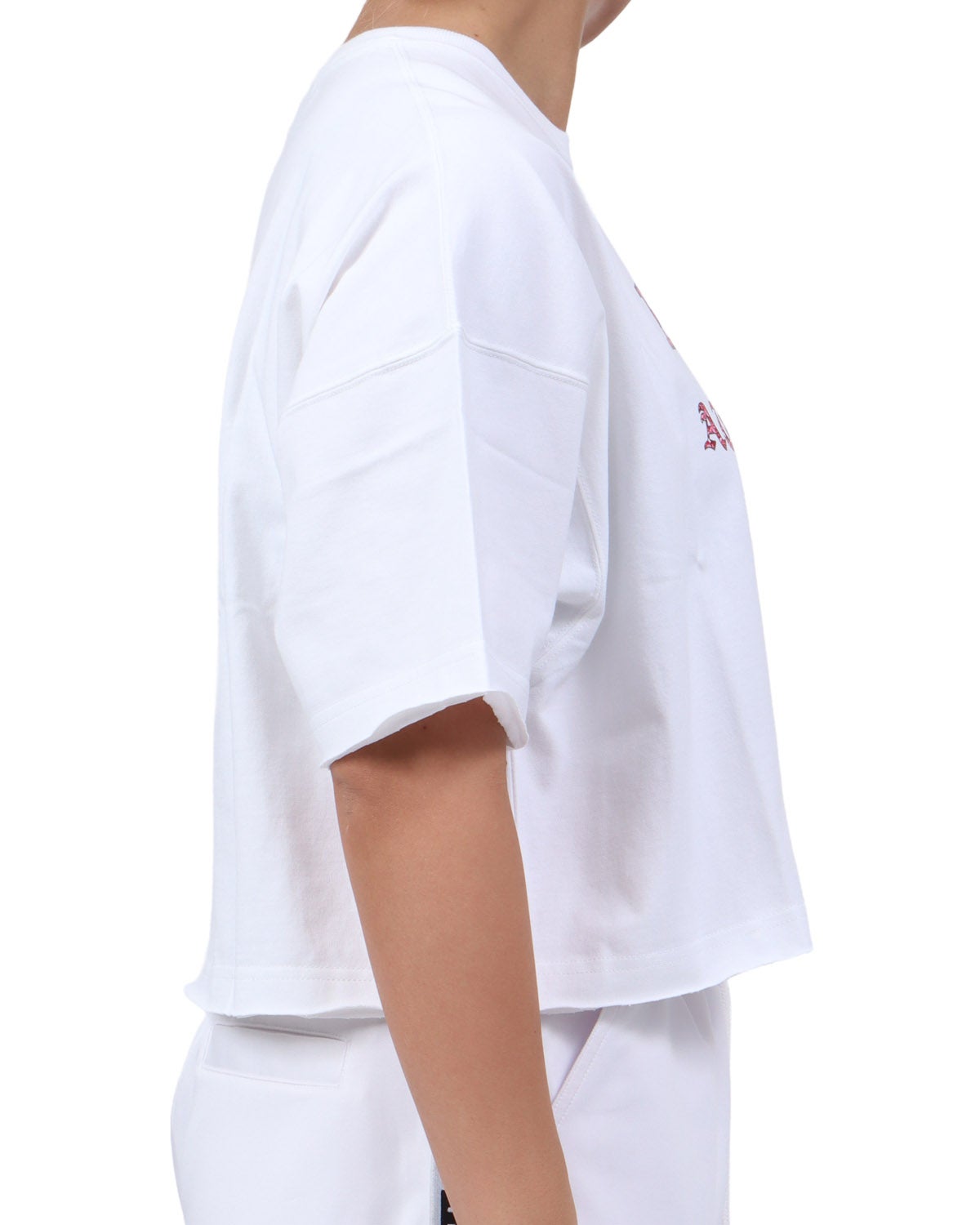 ホワイト：167cm(Lサイズ着用)