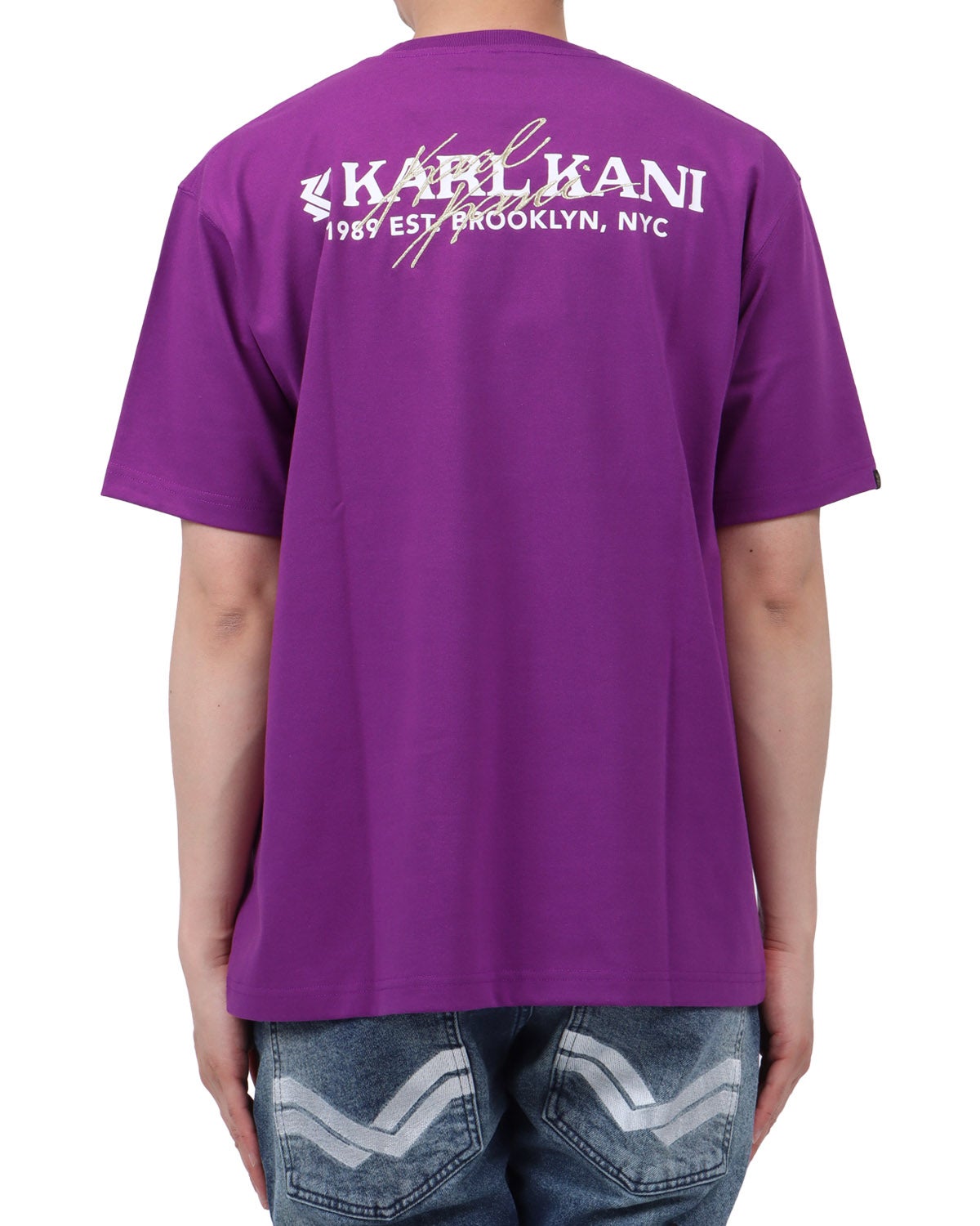 パープル：174cm62kg(Lサイズ着用)