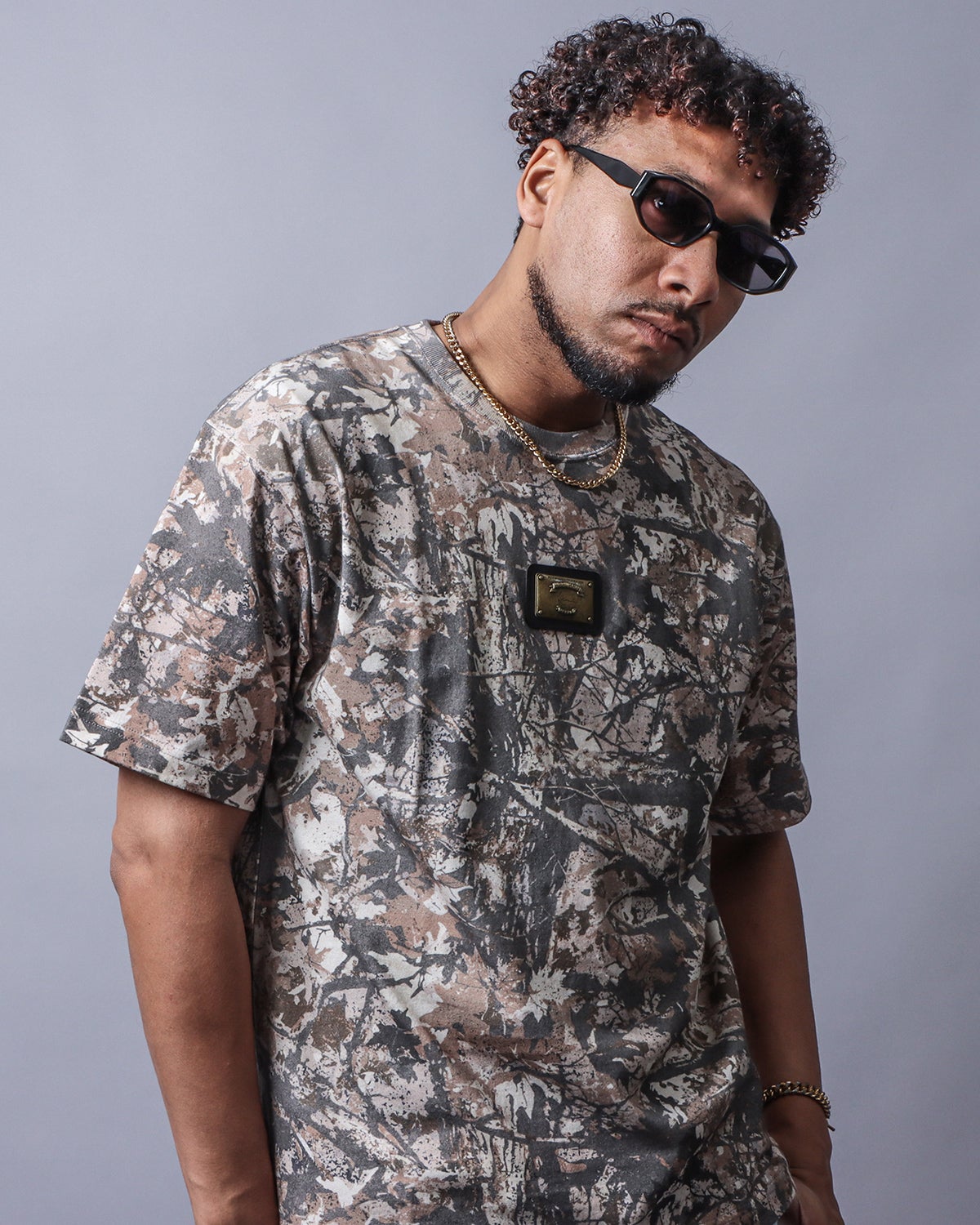 ベージュ：183cm(Lサイズ着用)