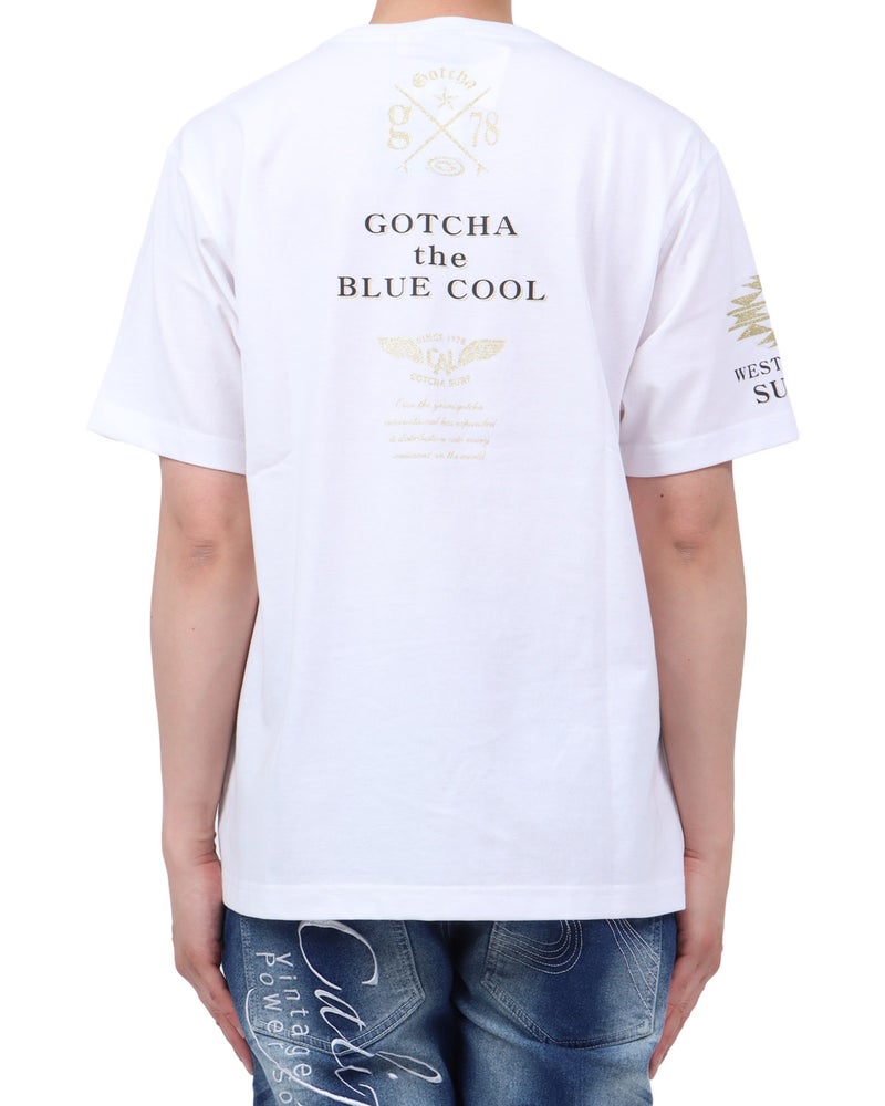 ホワイト：174cm62kg(Lサイズ着用)