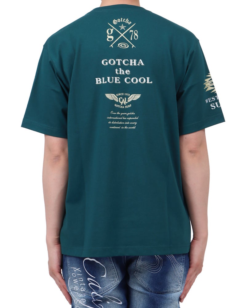 ダークグリーン：174cm62kg(Lサイズ着用)