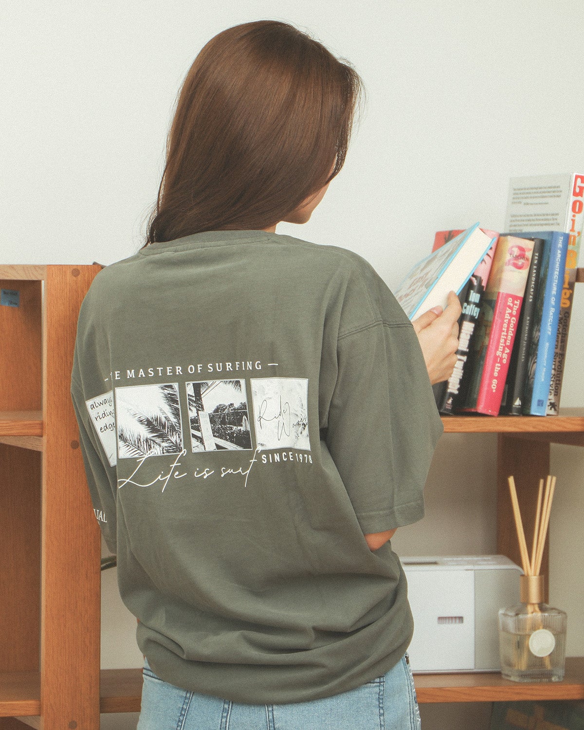 カーキ：172cm(XLサイズ着用)