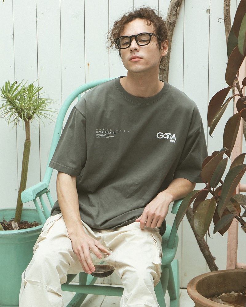 カーキ：175cm/66kg(XLサイズ着用)