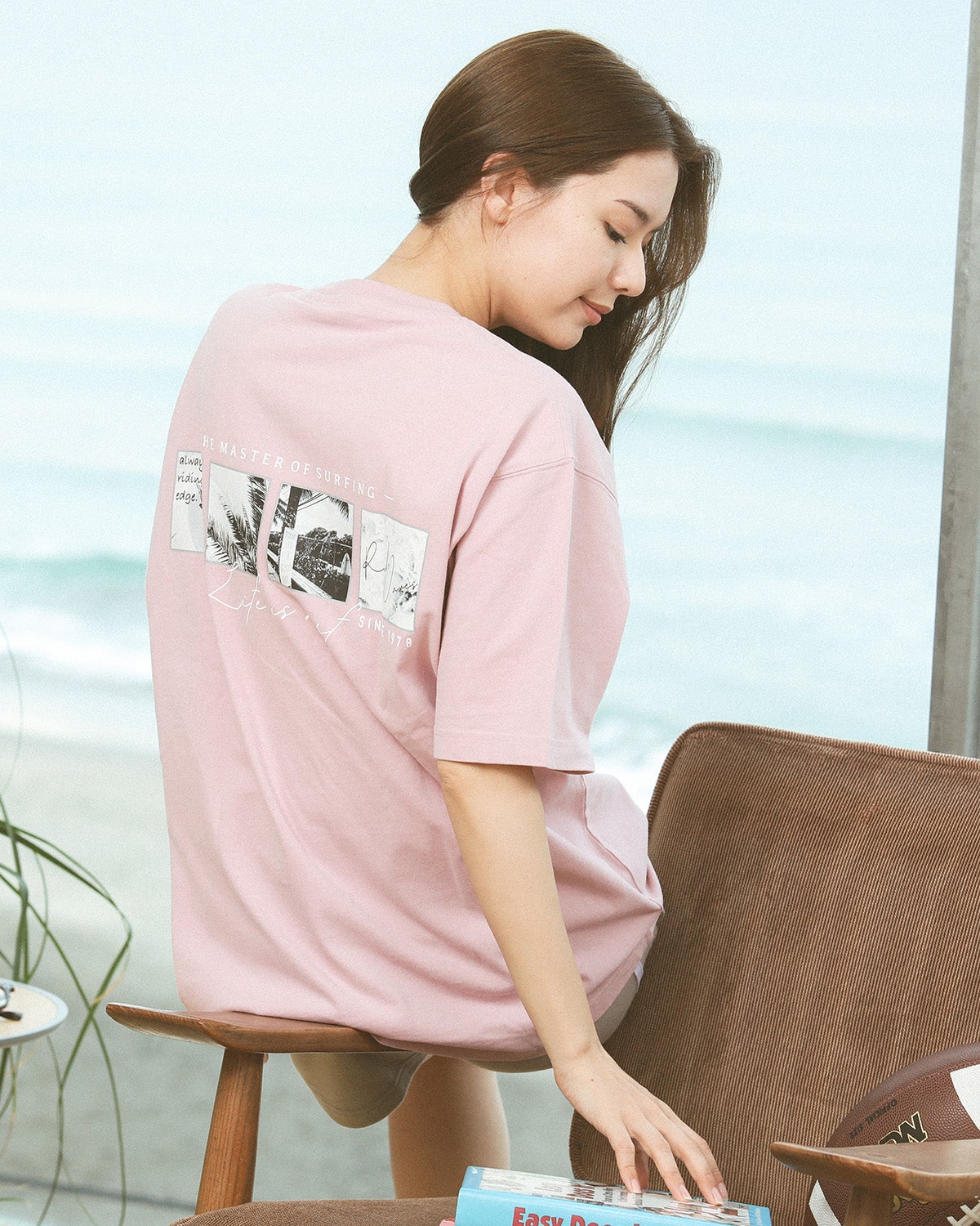 ピンク：172cm(XLサイズ着用)