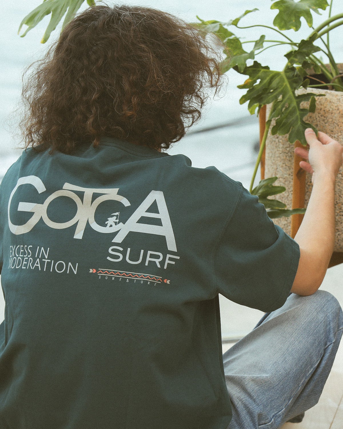 ダークグリーン：175cm/66kg(XLサイズ着用)