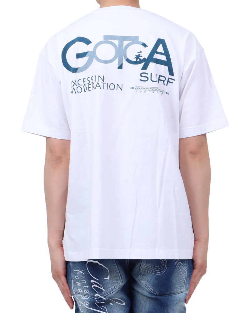 ホワイト：174cm62kg(Lサイズ着用)