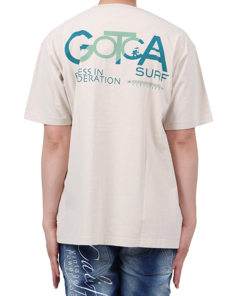 ベージュ：174cm62kg(Lサイズ着用)