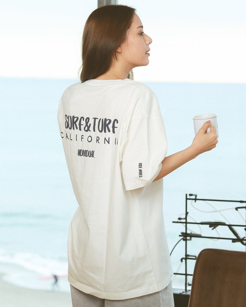 オフホワイト：172cm(XLサイズ着用)