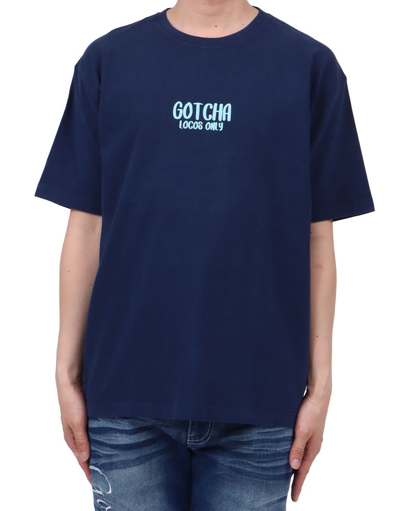 ネイビー：174cm62kg(Lサイズ着用)