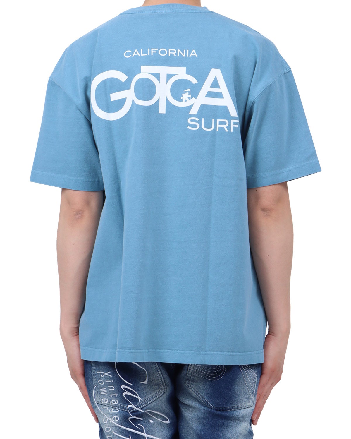 ブルー：174cm62kg(Lサイズ着用)