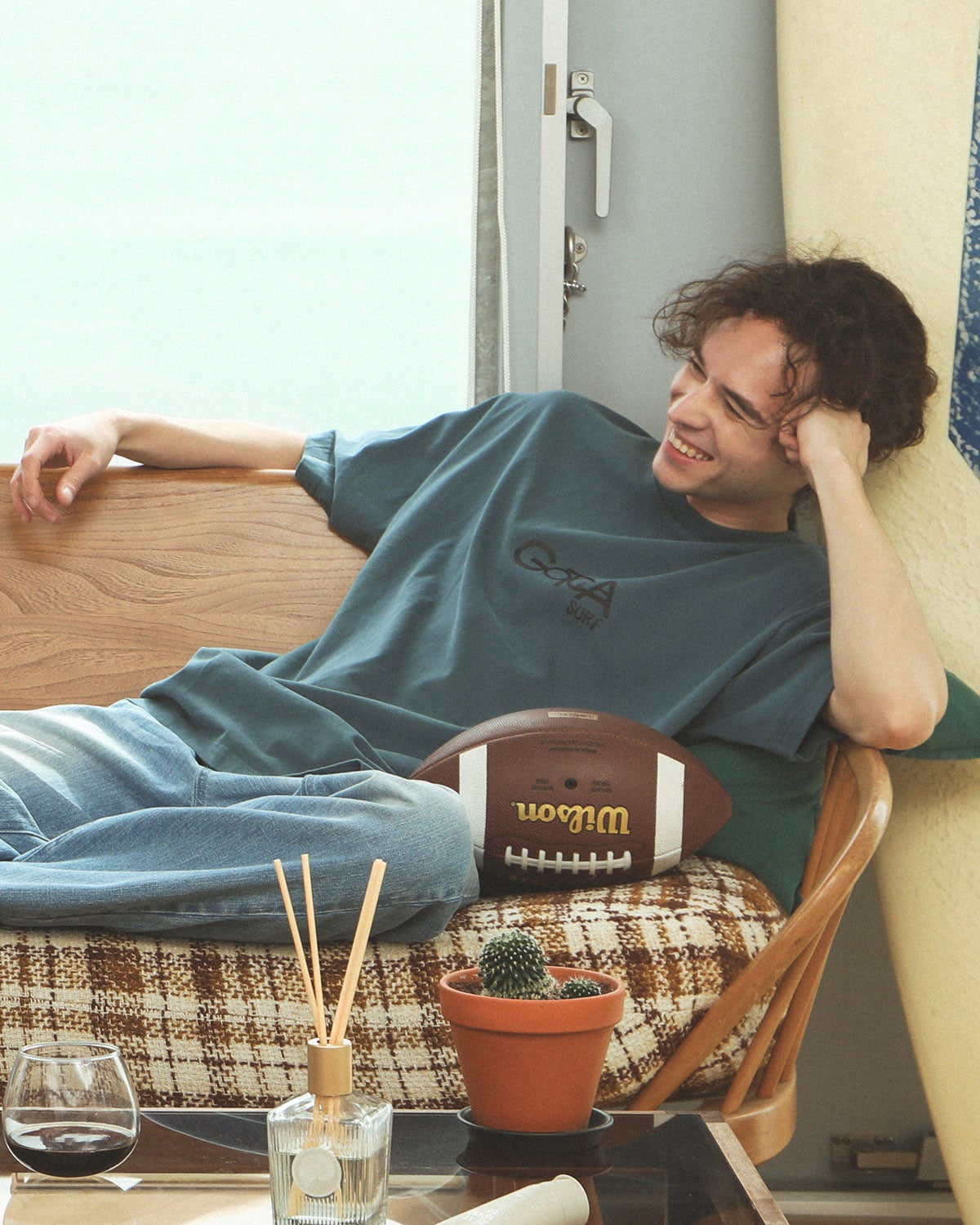 ネイビー：175cm/66kg(XLサイズ着用)