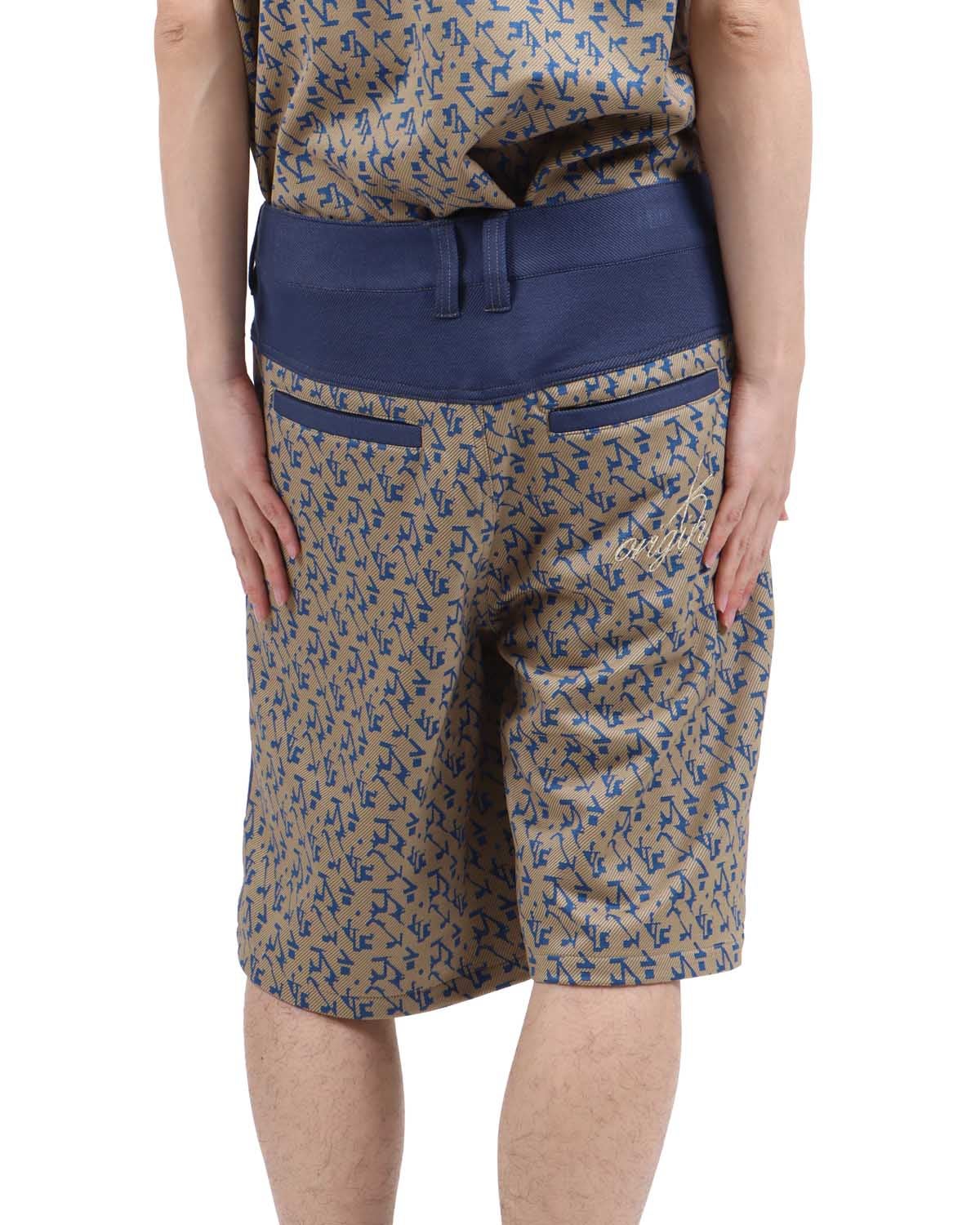 ブルー：173cm63kg(Lサイズ着用)