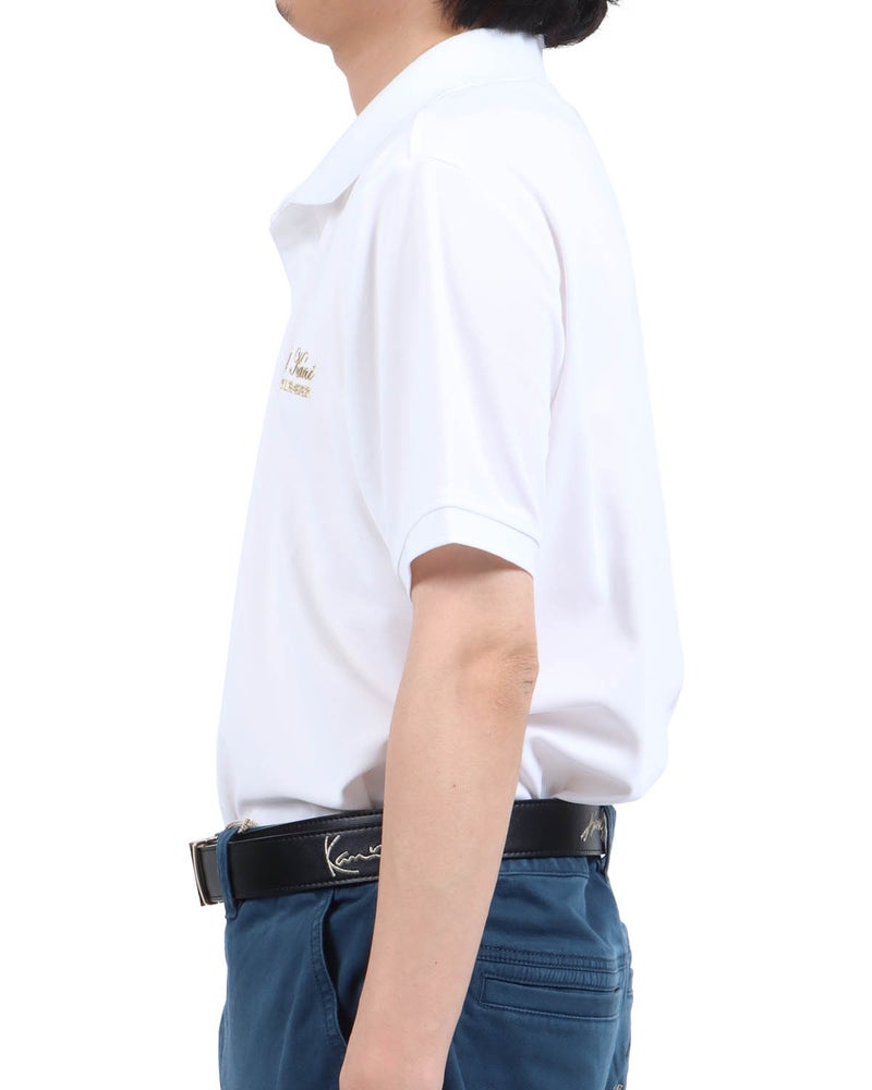 ホワイト：173cm63kg(Lサイズ着用)