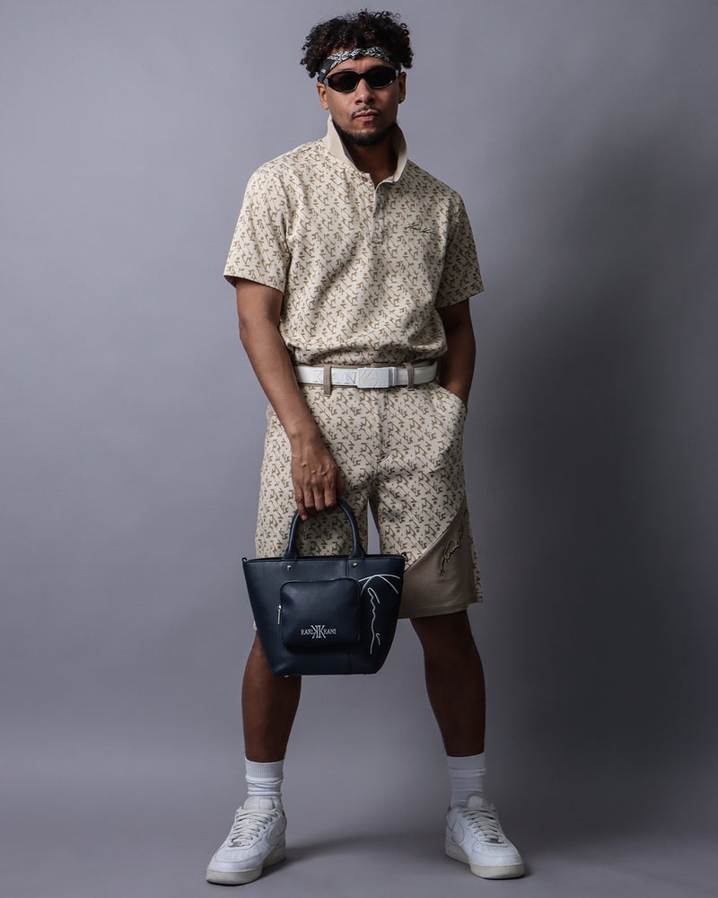 ベージュ：183cm(Lサイズ着用)