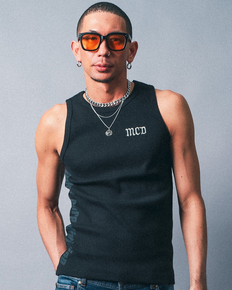 ブラック：183cm(Mサイズ着用)