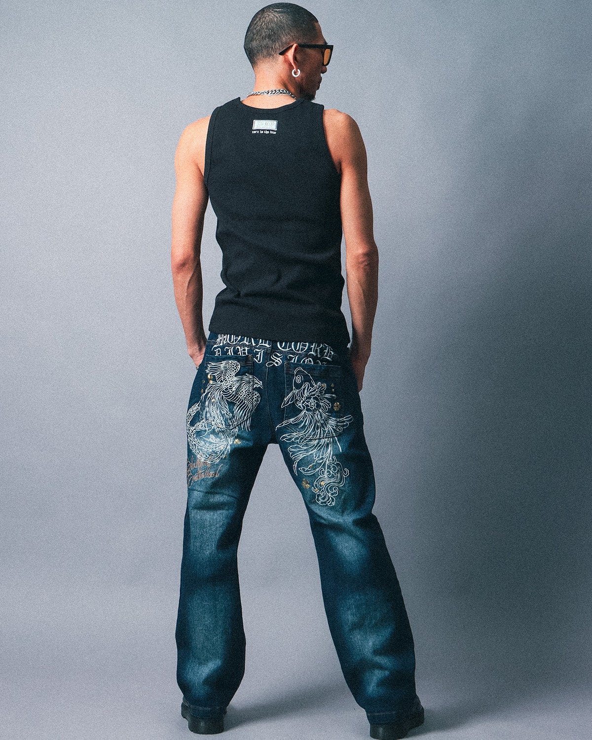 ブラック：183cm(Mサイズ着用)