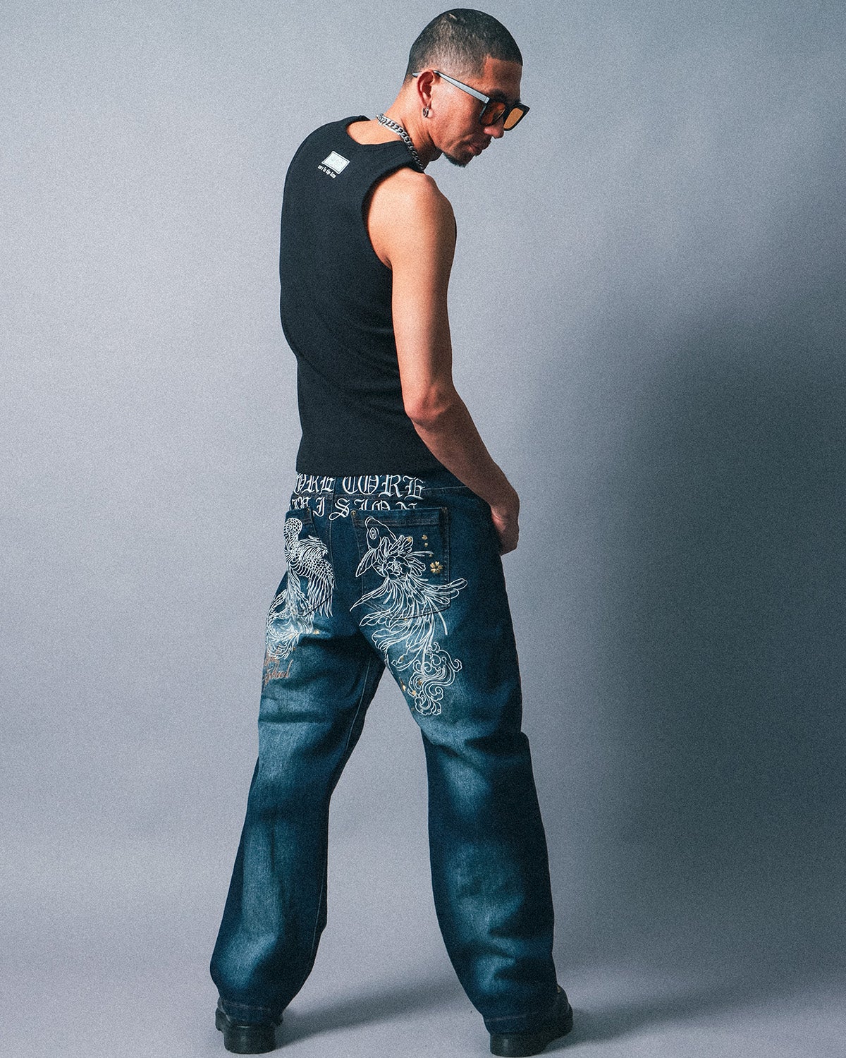 ブラック：183cm(Mサイズ着用)