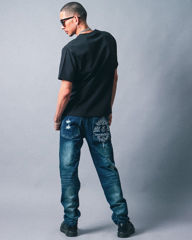 ブラック：183cm(Lサイズ着用)