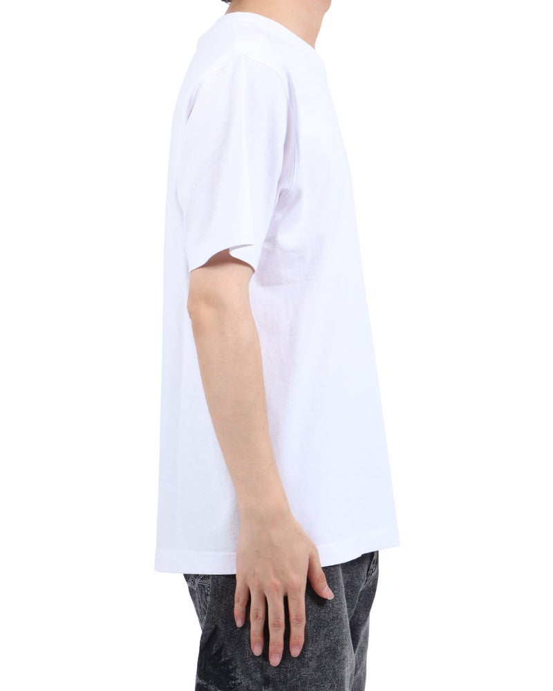 ホワイト：173cm63kg(Lサイズ着用)