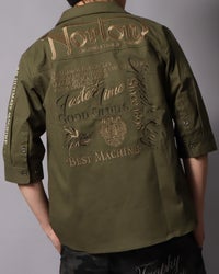 カーキ：178cm/75kg(Lサイズ着用）