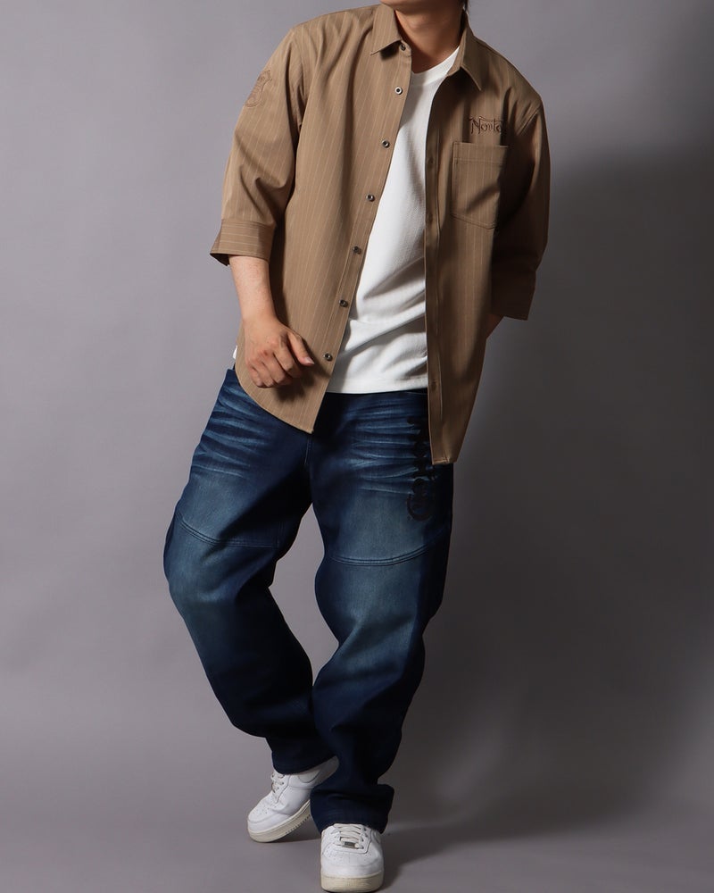 サンドべージュ：178cm/75kg(Lサイズ着用）