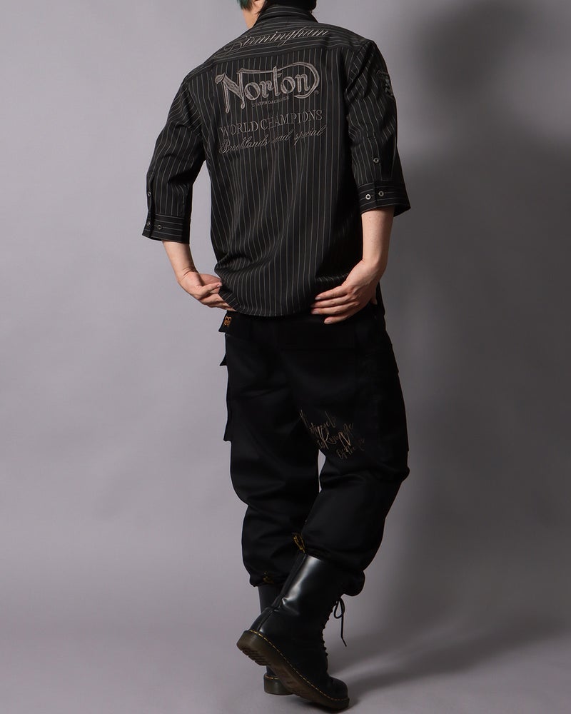 ブラック：178cm/75kg(Lサイズ着用）