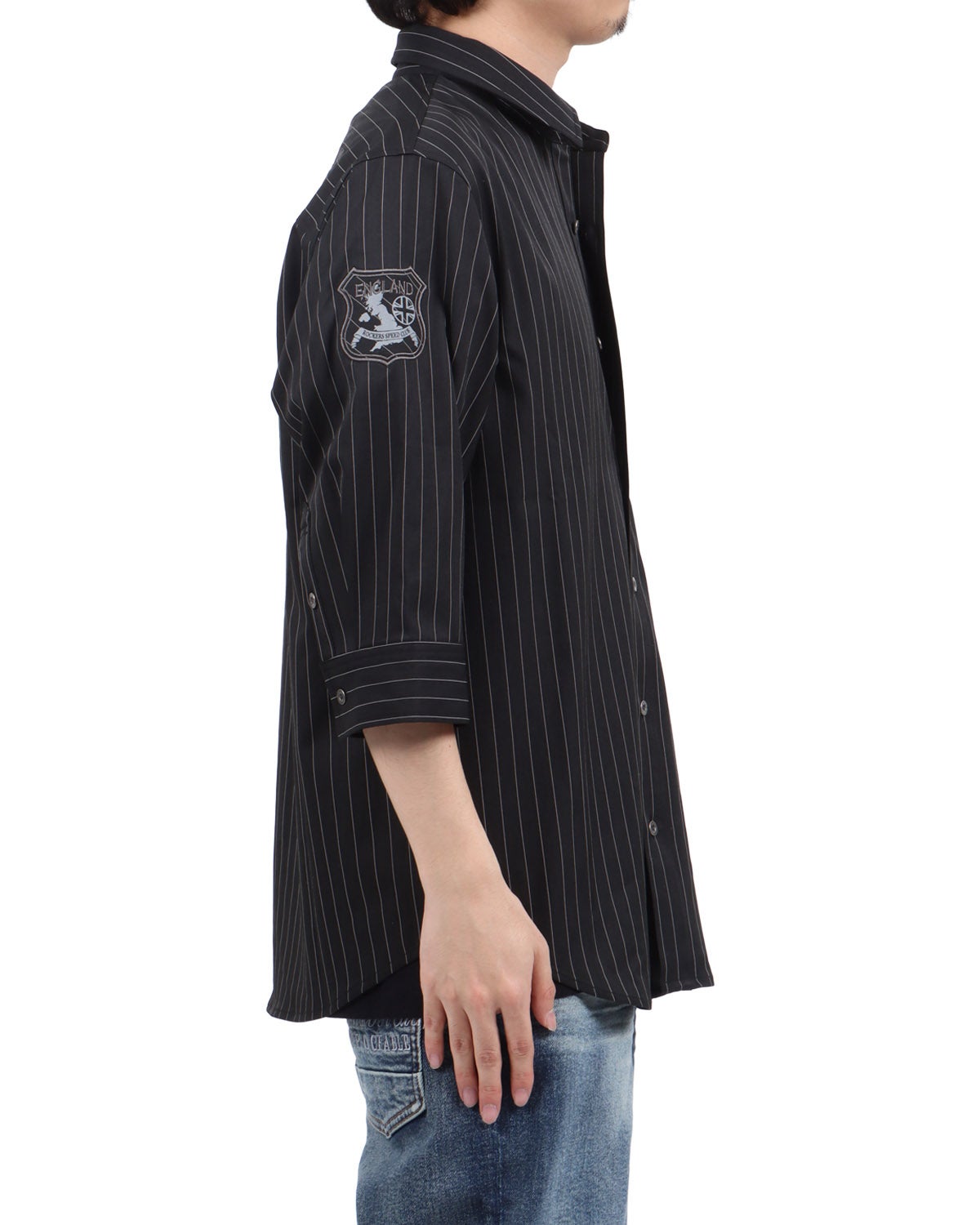 ブラック：173cm63kg(Lサイズ着用)