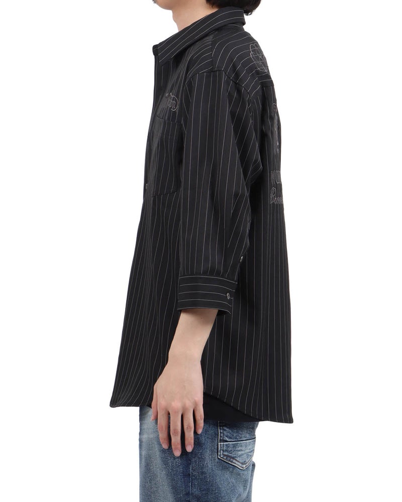 ブラック：173cm63kg(Lサイズ着用)