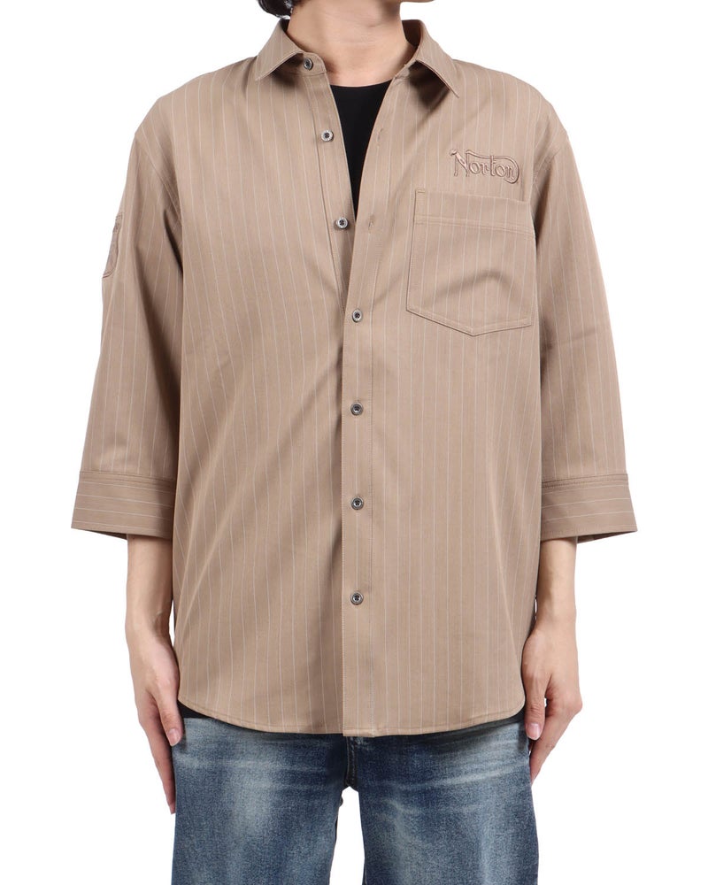 サンドベージュ：173cm63kg(Lサイズ着用)