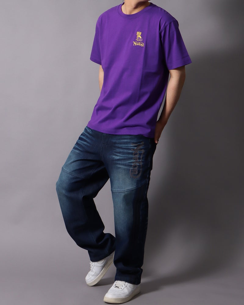 パープル：178cm/75kg(Lサイズ着用）