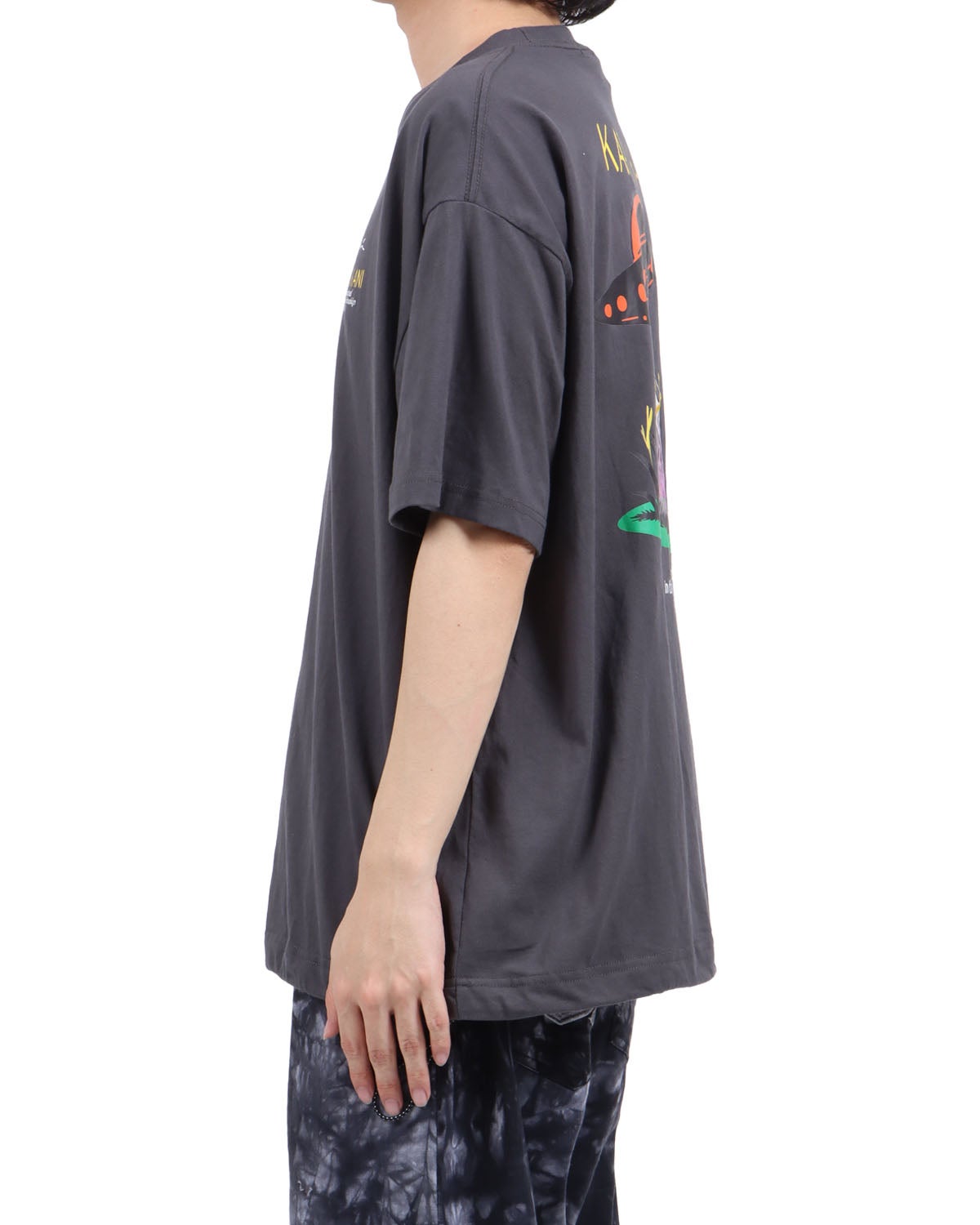 杢グレー：173cm63kg(Lサイズ着用)