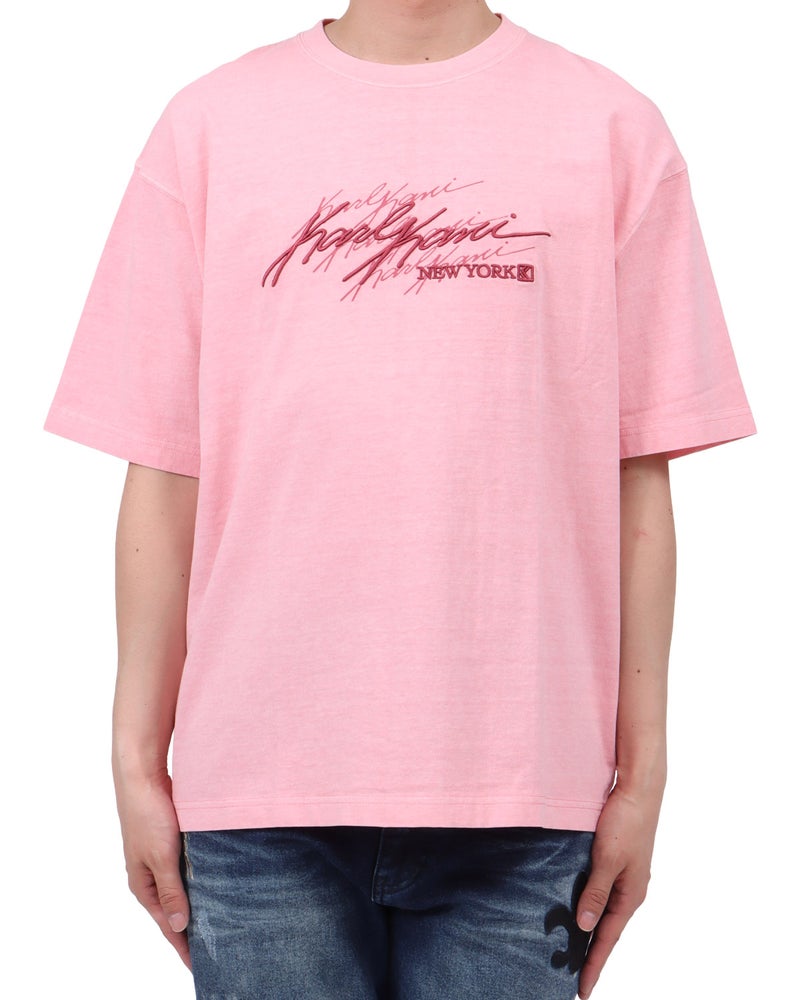 ピンク：174cm62kg(Lサイズ着用)