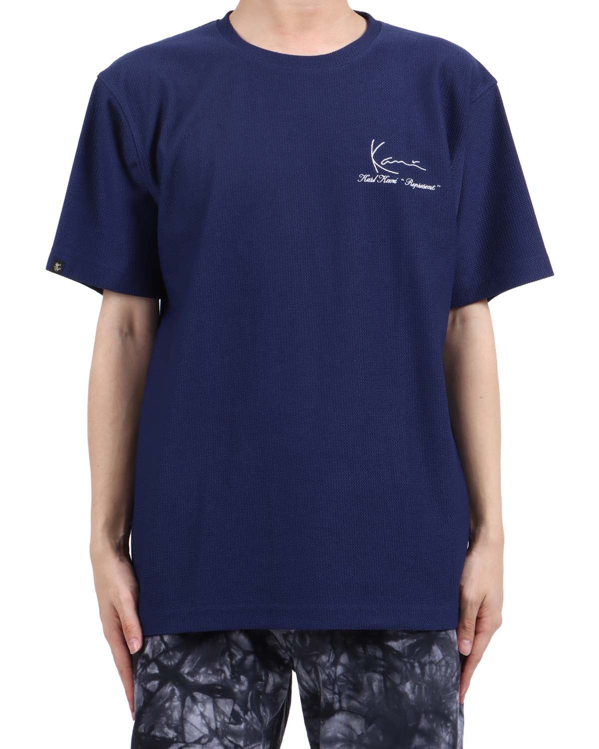 ネイビー：173cm63kg(Lサイズ着用)