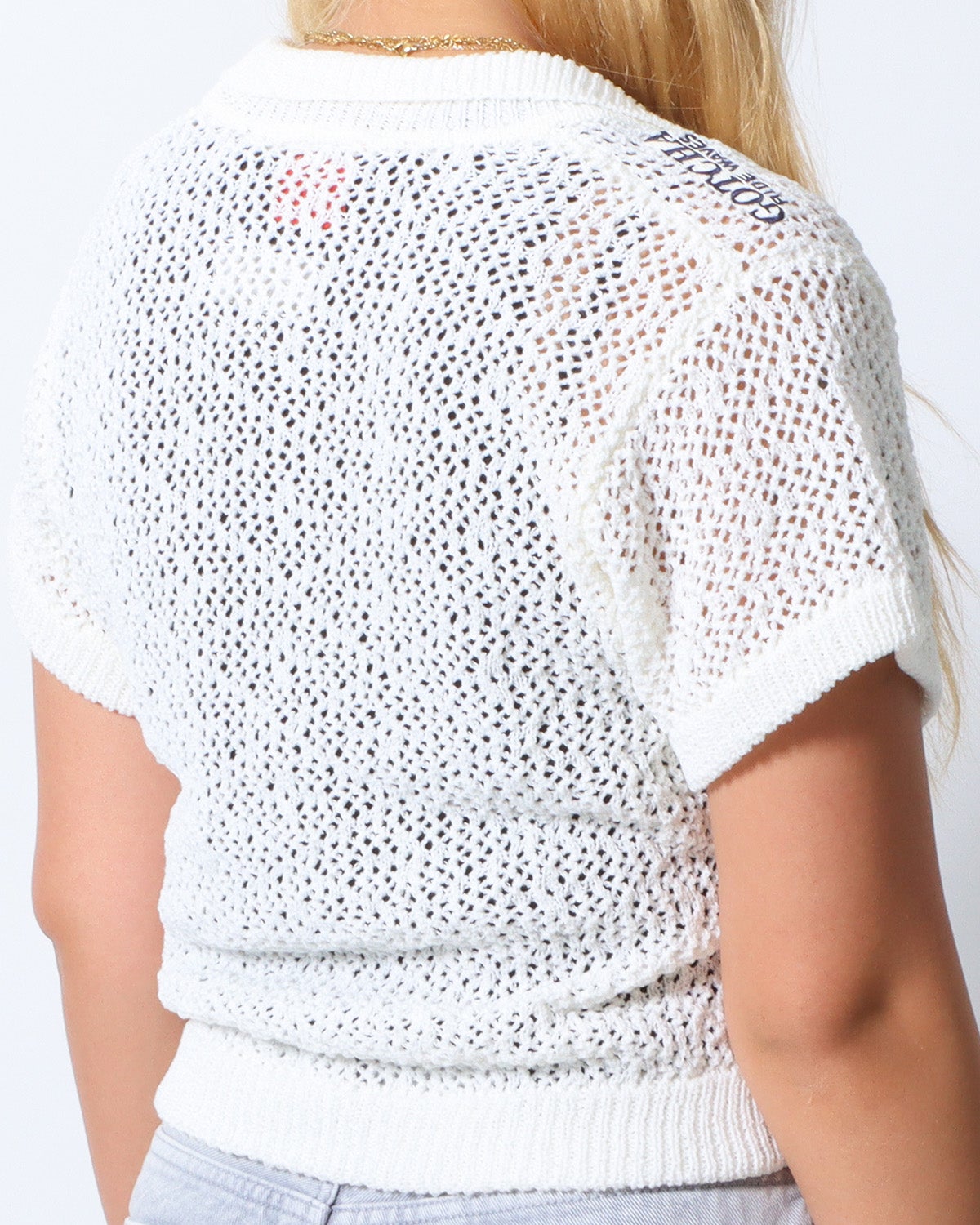 ホワイト：167cm(Mサイズ着用)