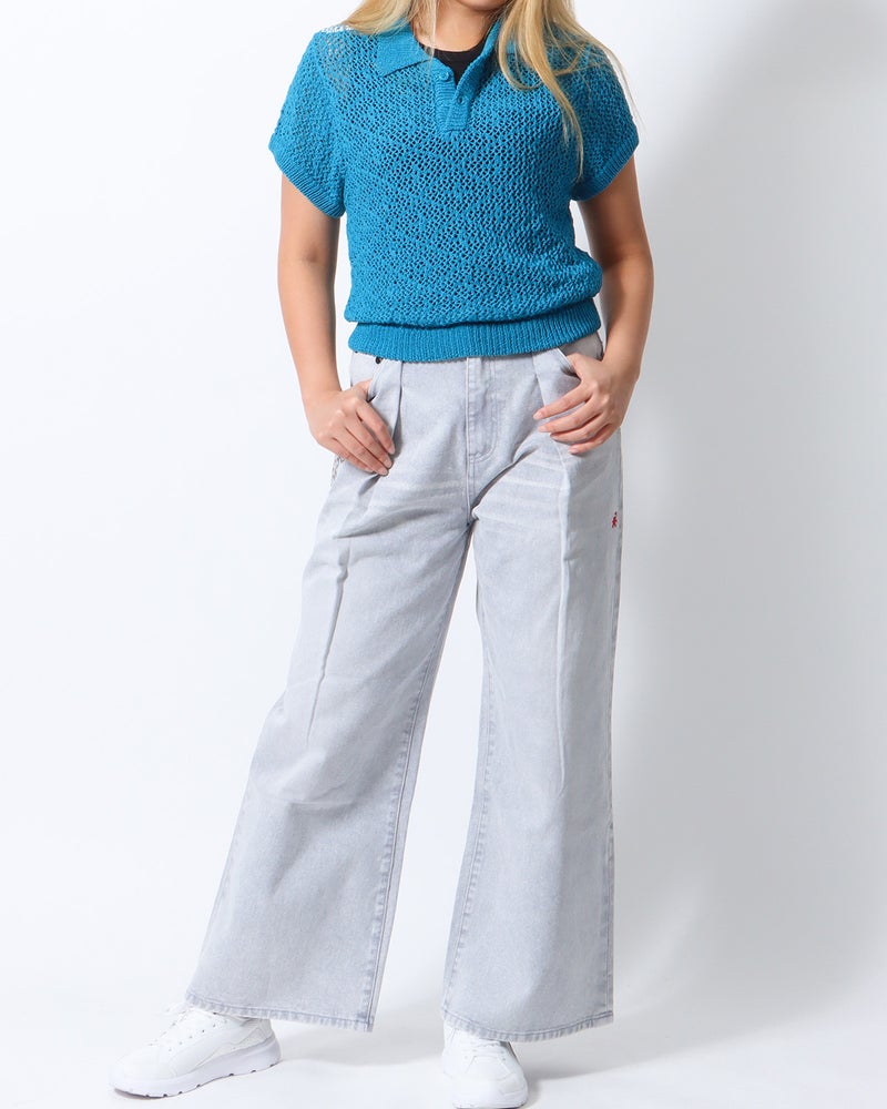 ターコイズ：167cm(Mサイズ着用)