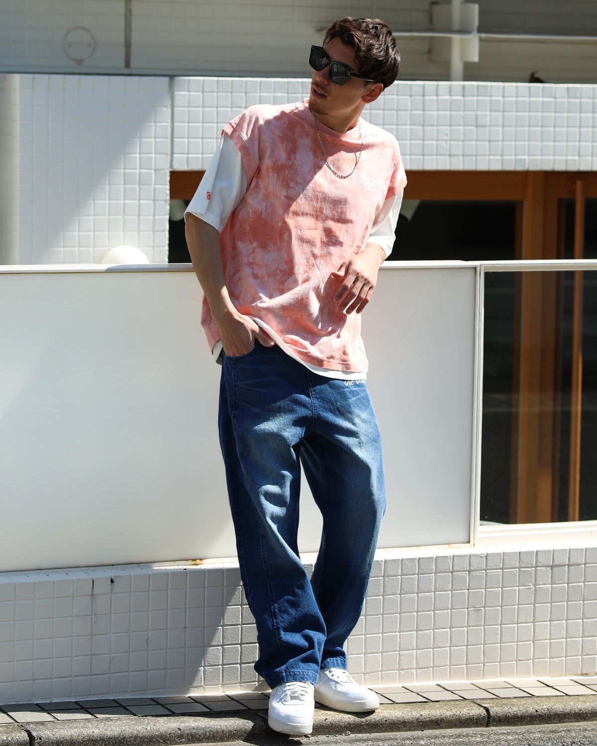 オレンジ：180cm/70kg(Lサイズ着用)