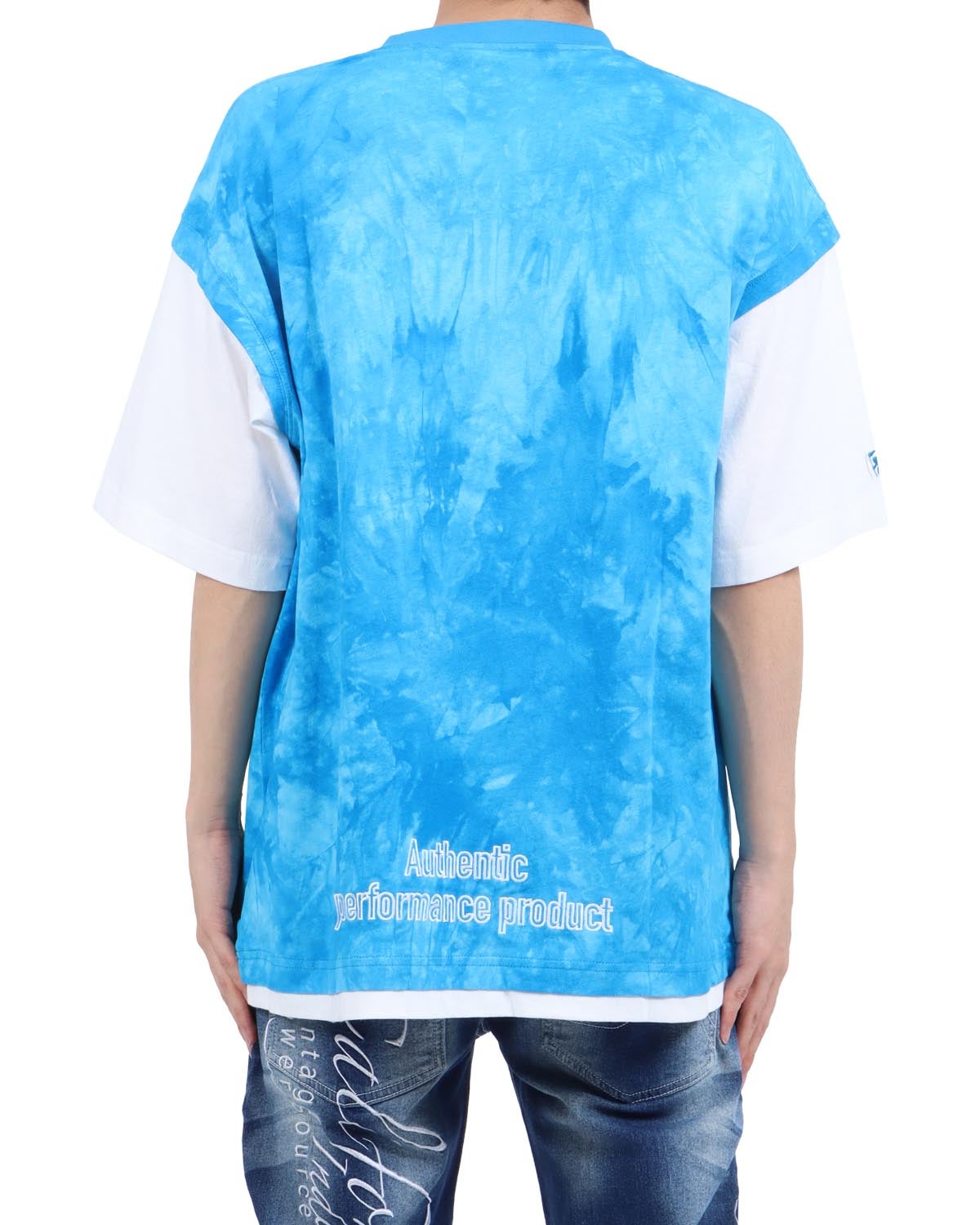 ターコイズ：173cm63kg(Lサイズ着用)