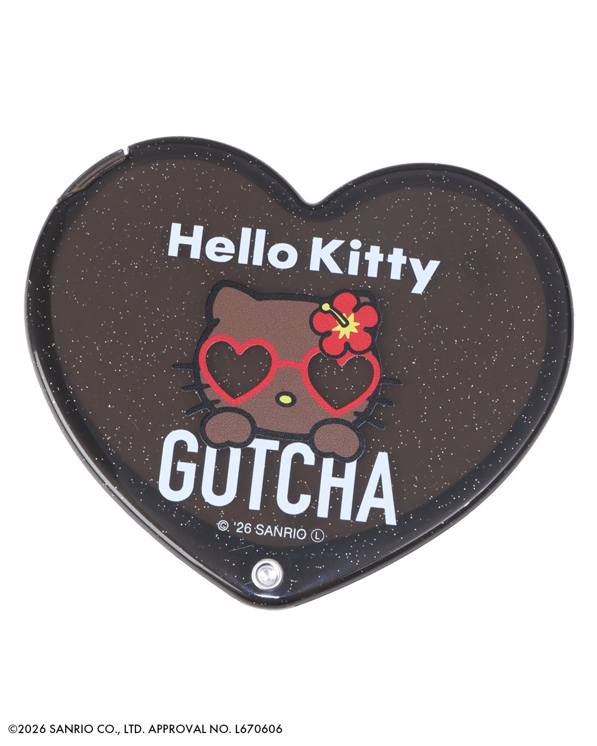 GOTCHA] 日焼け ハローキティ 折りたたみミラー | PEET ONLINE STORE