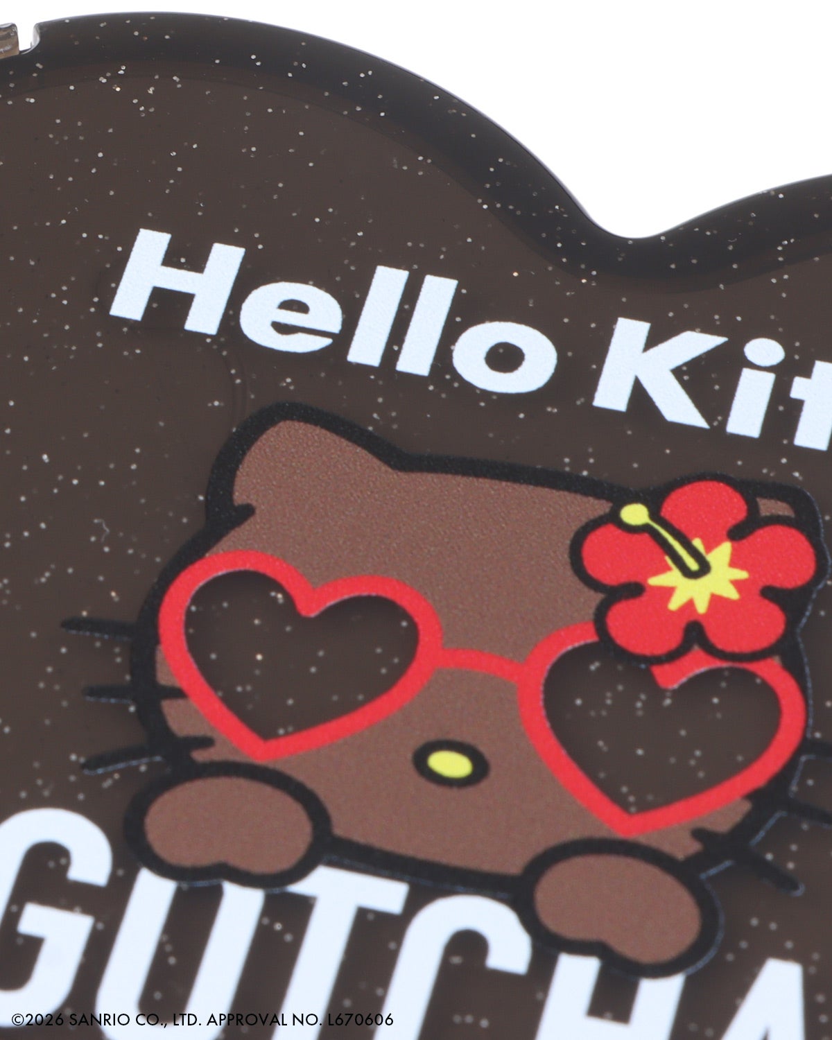 GOTCHA] 日焼け ハローキティ 折りたたみミラー | PEET ONLINE STORE