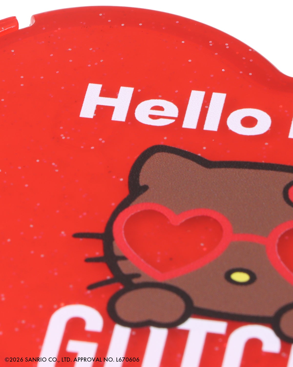 GOTCHA] 日焼け ハローキティ 折りたたみミラー | PEET ONLINE STORE
